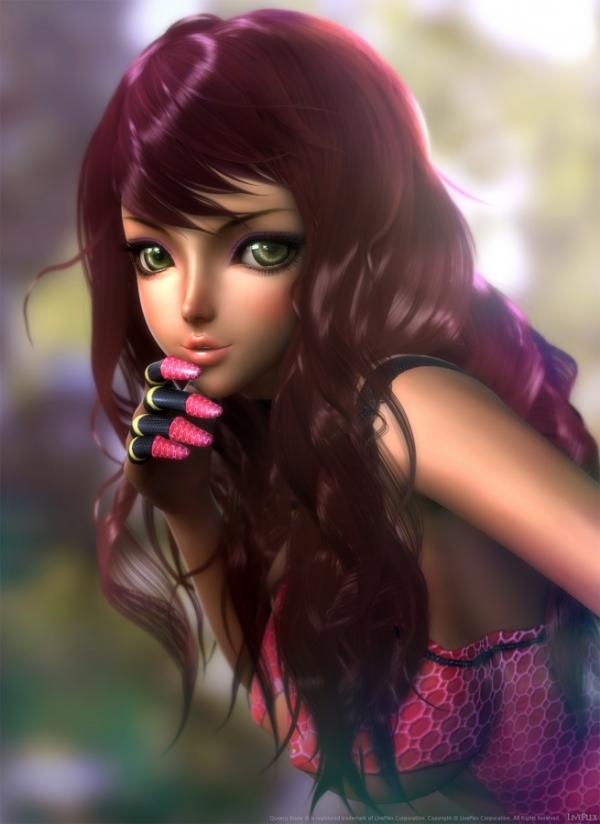 3d character design illustration
